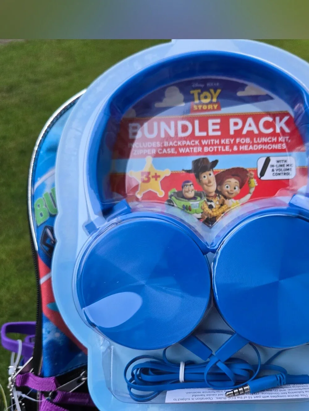 Toy Story 6-Piece Bundle - Backpack Set with Headphones & Lunch Kit